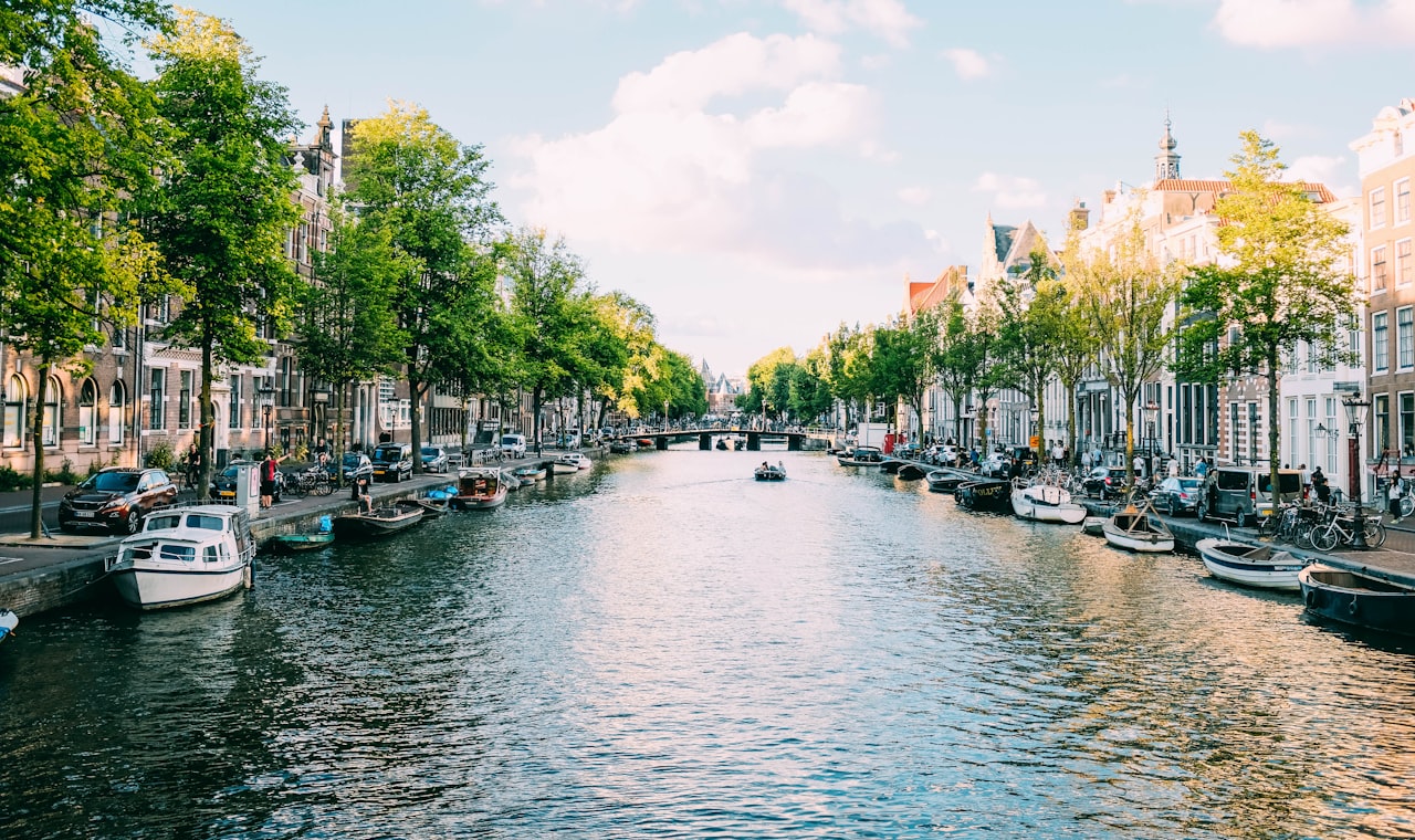 Amsterdam — body of water under white sky