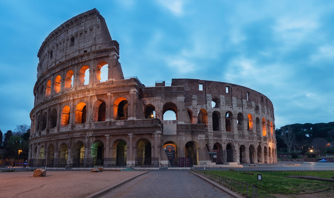 Rome — Colosseum arena photography